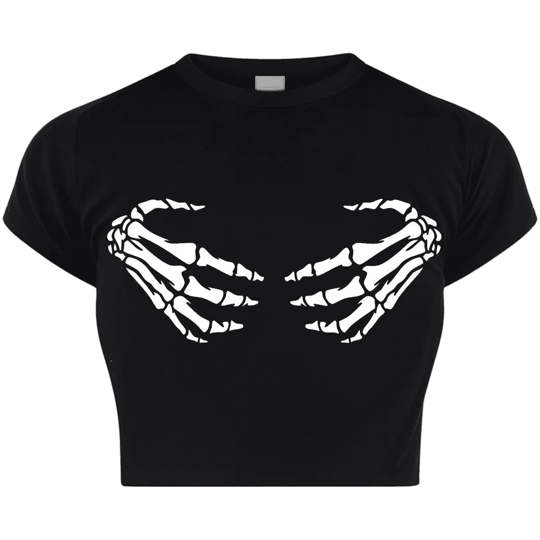 Death Grip Crop Top